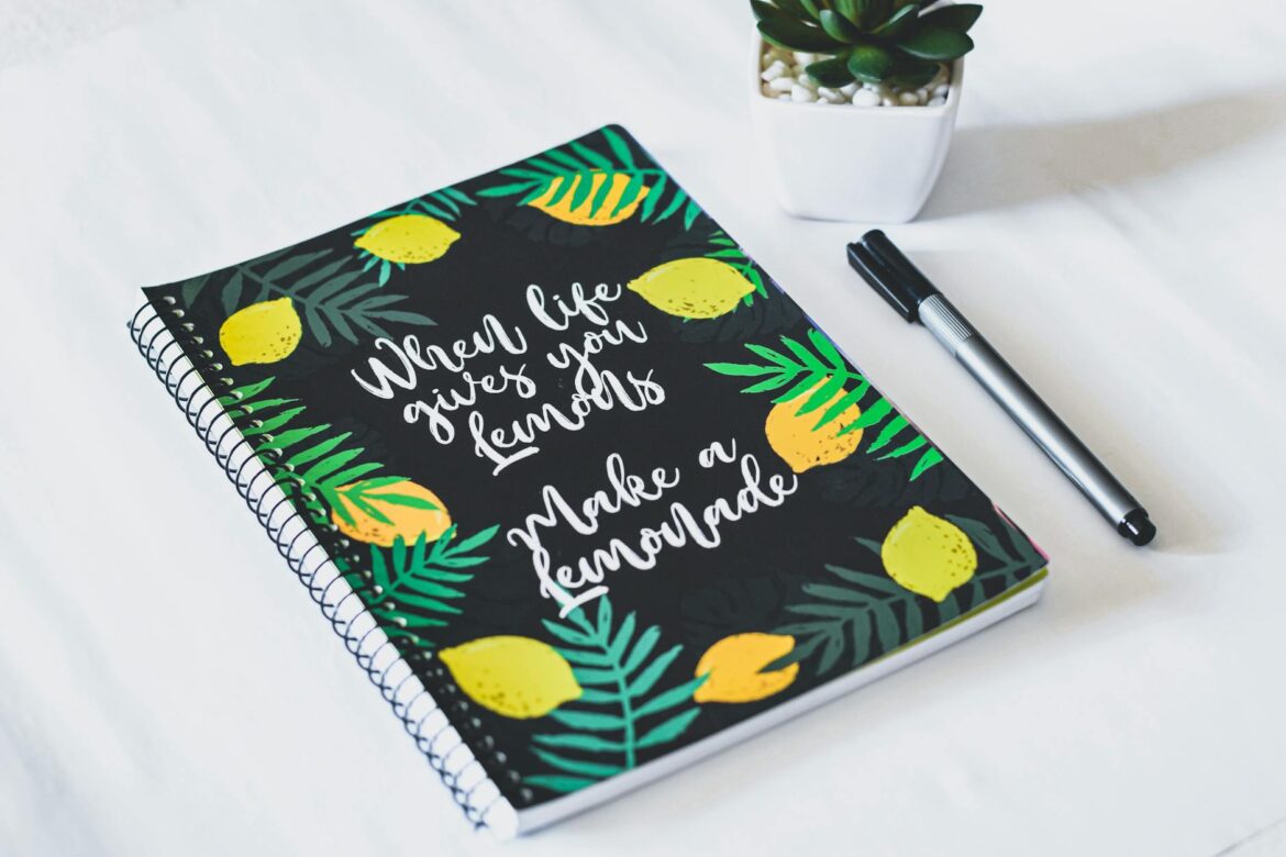 pexels-photo-2388922 when life gives you lemons spiral notebook
